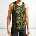 All Over Print Cactus And Skull-Apparel-NTH-Tank Top-S-Vibe Cosy™