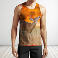 3D All Over Print Deer With Sunset Shirts-Apparel-Phaethon-Tank Top-S-Vibe Cosy™