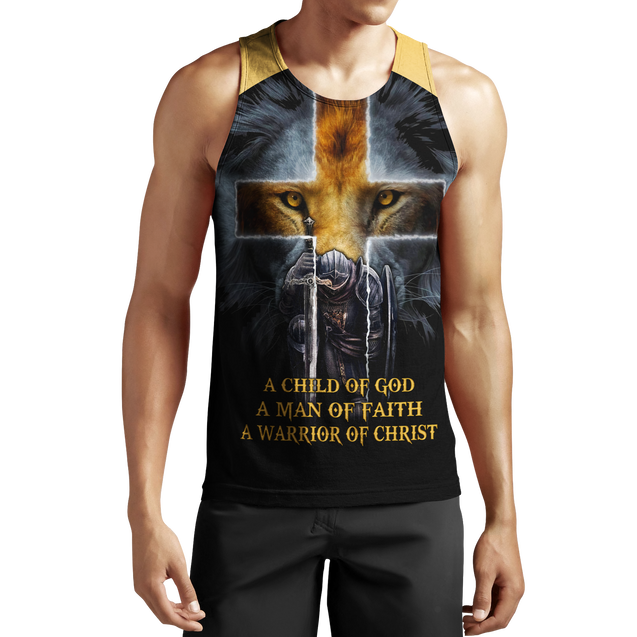 Knight God Jesus 3D All Over Printed Shirt Hoodie For Men And Women JJ240302-Apparel-MP-Tanktop-S-Vibe Cosy™