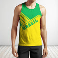 Brasil Coat Of Arms Hoodie - Mount Style-Apparel-Phaethon-Tank Top-S-Vibe Cosy™