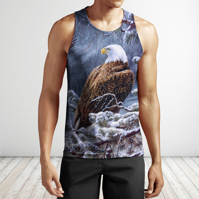 3D AOP Eagle Shirt-Apparel-Phaethon-Tank Top-S-Vibe Cosy™