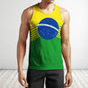 Brasil Flag Hoodie - Stripes Style-Apparel-Phaethon-Tank Top-S-Vibe Cosy™