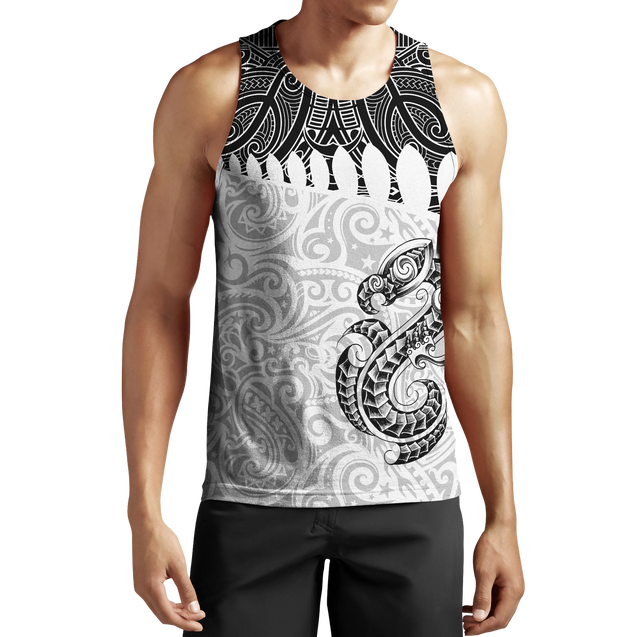 Aotearoa Maori manaia 3d all over printed shirt and short for man and women JJ030201 PL-Apparel-PL8386-Tank top-S-Vibe Cosy™