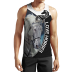Love Horse 3D All Over Printed Shirts JJ230402-Apparel-TA-Tank Top-S-Vibe Cosy™