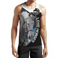 Love Horse 3D All Over Printed Shirts JJ230402-Apparel-TA-Tank Top-S-Vibe Cosy™