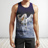 3D All Over Printing White Horse Shirt-Apparel-Phaethon-Tank Top-S-Vibe Cosy™