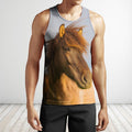 3D All Over Print Animals Horse Hoodie-Apparel-Phaethon-Tank Top-S-Vibe Cosy™