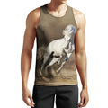 Beautiful White Horse Shirt - Winter Set for Men and Women JJ051207-Apparel-NNK-Tank Top-S-Vibe Cosy™