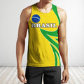 Brasil Coat Of Arms Hoodie - Warrior Style-Apparel-Phaethon-Tank Top-S-Vibe Cosy™