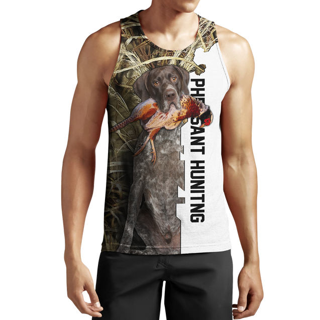 Pheasant Hunting 3D All Over Printed Shirts For Men And Women JJ140202-Apparel-MP-Tank Top-S-Vibe Cosy™