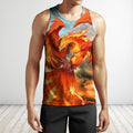 Fire Phoenix 3D All Over Printing hoodie-Apparel-Phaethon-Tank Top-S-Vibe Cosy™