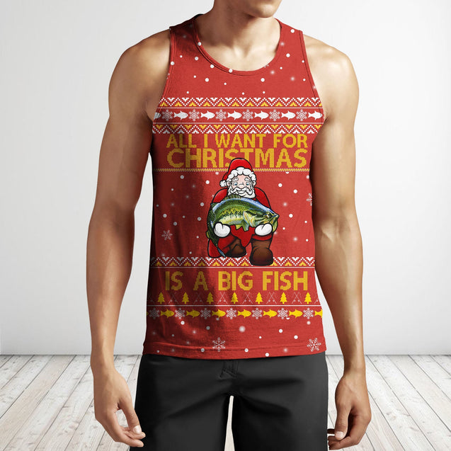 All I Want For Christmas is a Big Fish HC10102JJ - Amaze Style™-Apparel