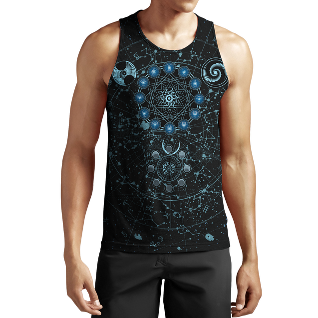 Alchemy Sky Signs 3D All Over Printed Shirts Hoodie JJ040201-Apparel-MP-Tank Top-S-Vibe Cosy™