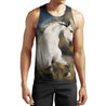 Beautiful White Horse Shirt - Winter Set for Men and Women JJ051209-Apparel-NNK-Tank Top-S-Vibe Cosy™