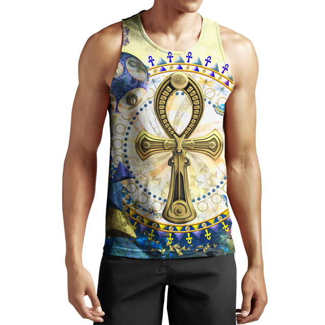 3D All Over Printed Ankh Egypt Hoodie Clothes JJ120203-Apparel-MP-Tank Top-S-Vibe Cosy™