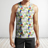 All Over Printing Beautiful Scarlet Macaw Shirt-Apparel-Phaethon-Tank Top-S-Vibe Cosy™