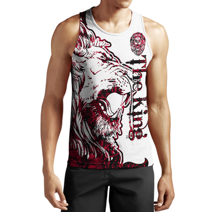 Alpha King Lion Tattoo 3D All Over Printed Unisex Shirt