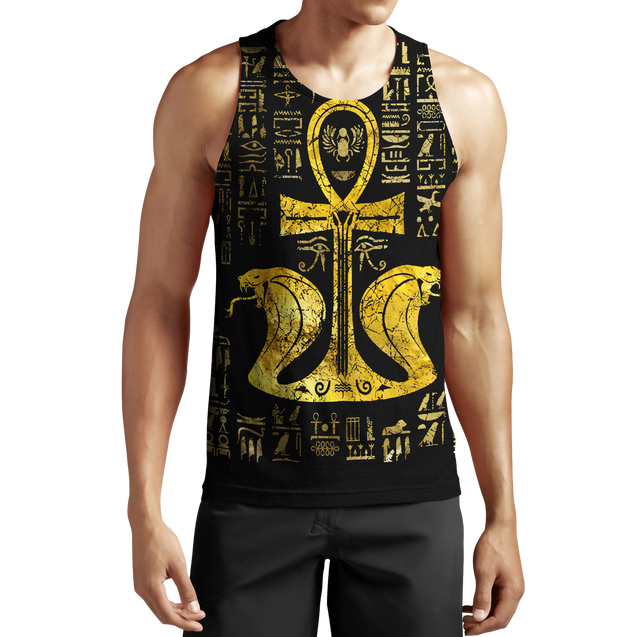 3D All Over Printed Ankh Ancient Egypt Hoodie Clothes MP08082002