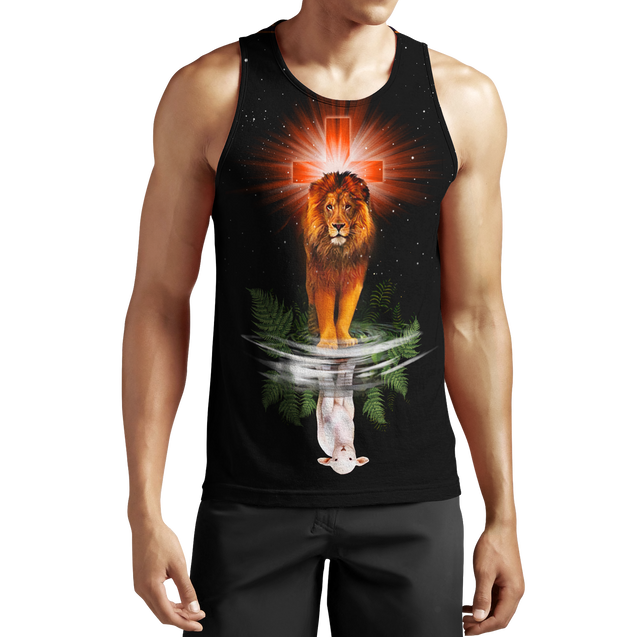 My God 3D All Over Printed Shirts For Men and Women TA041402-Apparel-TA-Tank Top-S-Vibe Cosy™