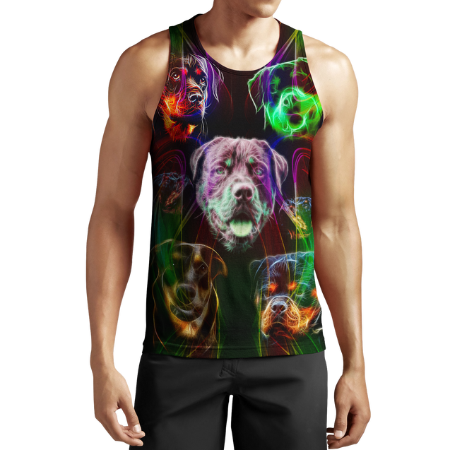 Rottweiler colorful 3D hoodie shirt for men and women JJW18092002S