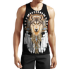 Native American Wolf 3D All Over Printed Shirts MP18052001-Apparel-MP-Tanktop-S-Vibe Cosy™