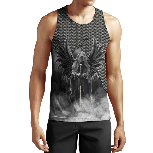 Knight 3D All Over Printed Shirts JJW08072002-Apparel-MP-Tanktop-S-Vibe Cosy™