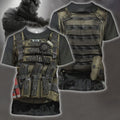 US Special Forces Suit 3D All Over Printed Shirts-Apparel-HP Arts-T-Shirt-S-Vibe Cosy™
