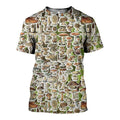 3D All Over Printed Mushroom Camo Shirts-Apparel-6teenth World-T-Shirt-S-Vibe Cosy™