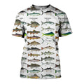 3D All Over Printed Fish Shirts and Shorts-Apparel-6teenth World-T-Shirt-S-Vibe Cosy™