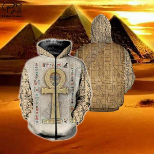 3D All Over Printed Ankh Egypt Hoodie Clothes TA003-Apparel-TA-Hoodie-S-Vibe Cosy™