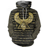 3D Printed Egyptian Eye of Horus and Hieroglyphs Clothes Shirt Hoodie MP120302-Apparel-MP-Hoodie-S-Vibe Cosy™