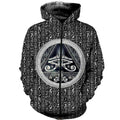 3D Printed Ancient Egypt Eye of Horus Clothes-Apparel-MP-Zipped Hoodie-S-Vibe Cosy™