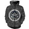 3D Printed Ancient Egypt Eye of Horus Clothes-Apparel-MP-Zipped Hoodie-S-Vibe Cosy™