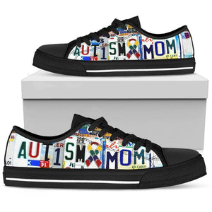 Autism Mom Low Top Shoes TA031305-TA-Women's low top-EU36 (US5.5)-Vibe Cosy™