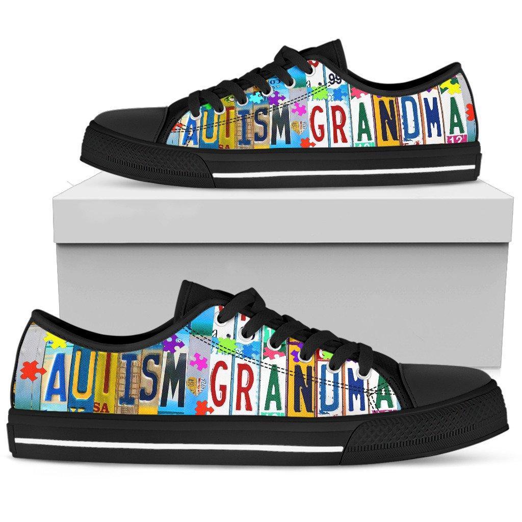 Autism Grandma Low Top Shoes TA031312-TA-Women's low top-EU36 (US5.5)-Vibe Cosy™