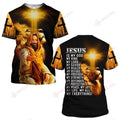 God Jesus Is My Everything 3D All Over Printed Shirts For Men and Women TA040207-Apparel-TA-T-Shirts-S-Vibe Cosy™