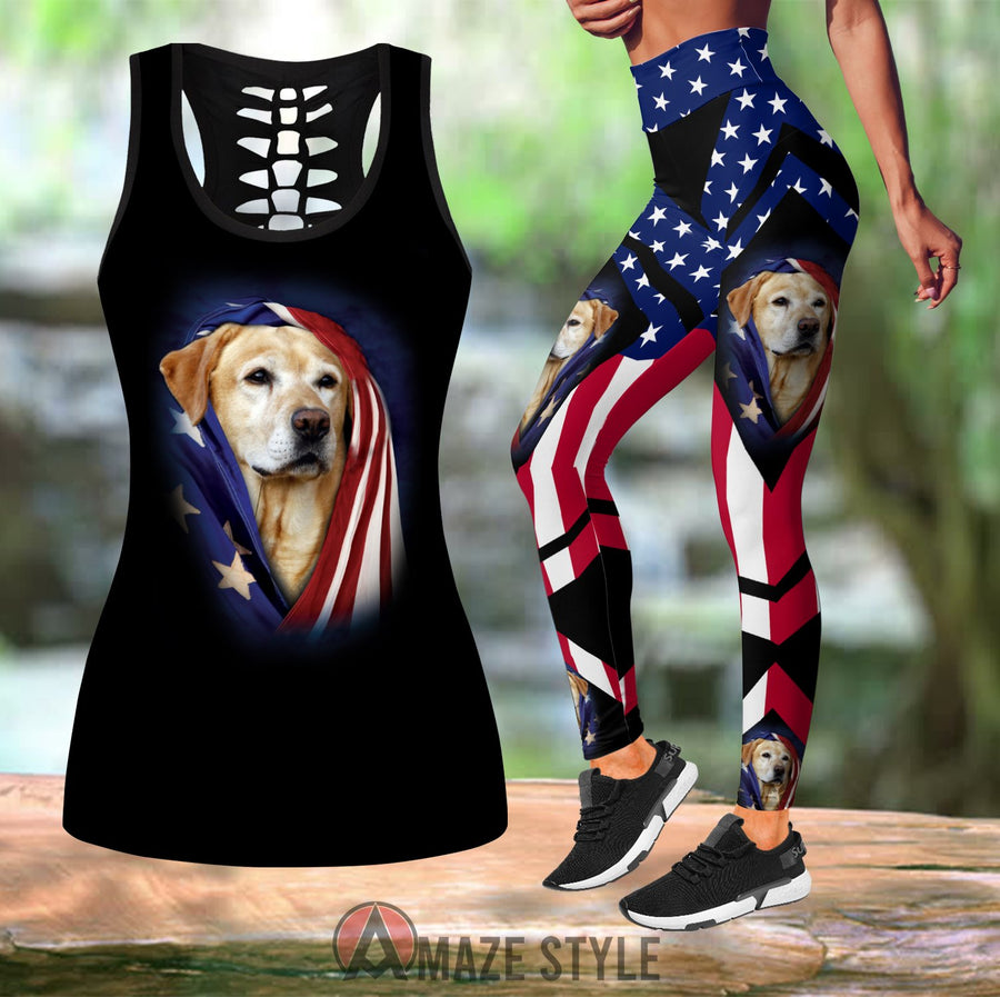 Labrador Retriever Combo Tank + Legging TR240304-Apparel-TA-S-S-Vibe Cosy™