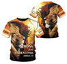 Be Strong And Courageous 3D All Over Printed Shirts For Men and Women PL250305-Apparel-PL8386-T Shirts-S-Vibe Cosy™