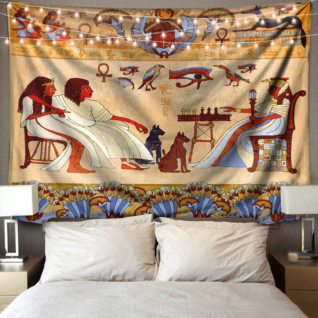 Ancient Egypt 3D All Over Printed Tapestry