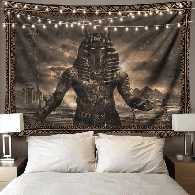 Ancient Egypt 3D All Over Printed Tapestry