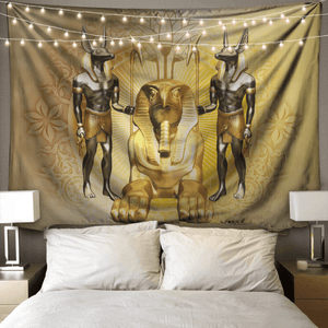 Ancient Egypt 3D All Over Printed Tapestry