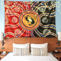 Aboriginal Kangaroo Australia Indigenous Painting Art 3D Print Wall Tapestry