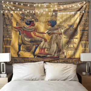 Ancient Egypt 3D All Over Printed Tapestry