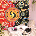 Aboriginal Kangaroo Australia Indigenous Painting Art 3D Print Wall Tapestry