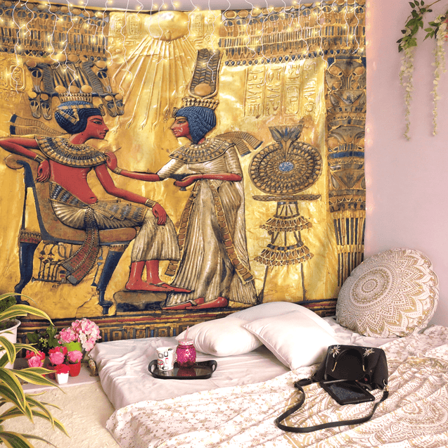 Ancient Egypt 3D All Over Printed Tapestry