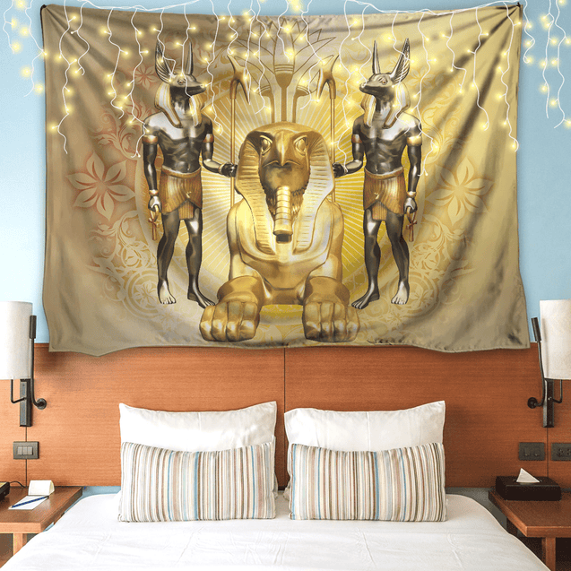 Ancient Egypt 3D All Over Printed Tapestry