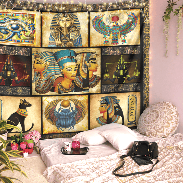 Ancient Egypt 3D All Over Printed Tapestry