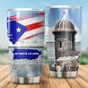 My Root Is Puerto Rico Steel Tumbler MH13012106