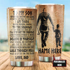 Customized Name Viking Steel Tumbler