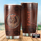 Customized Name Viking Steel Tumbler